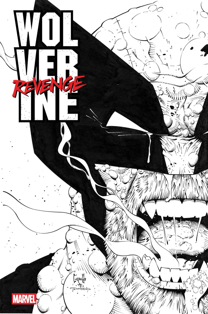 Wolverine : Revenge Red Band : Édition Raw Black & White #4 [Polybagged]