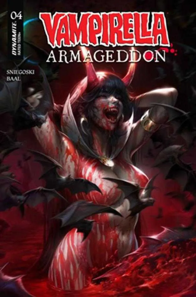 Vampirella Armageddon #4 Couverture de Francesco Mattina
