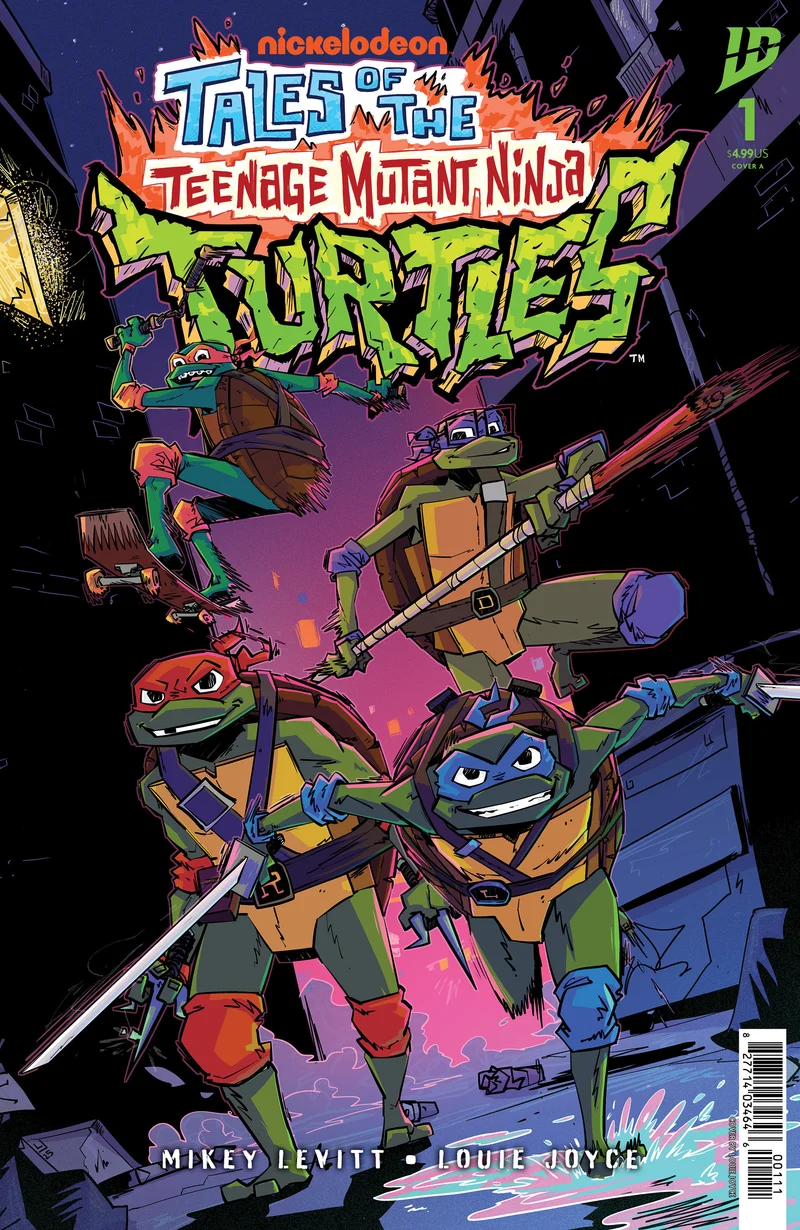 Les Tortues Ninja #1, Couverture A (Joyce)