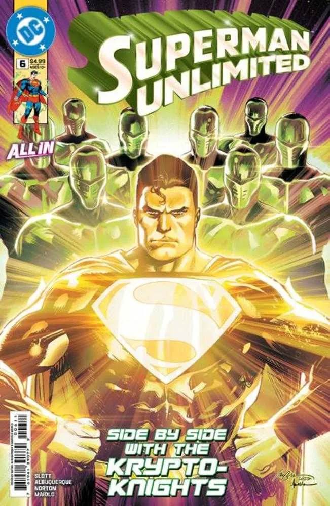 Couverture de Superman Unlimited #6 par Rafael Albuquerque
