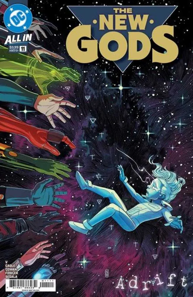 New Gods #11 (sur 12) couvrent A Nimit Malavia