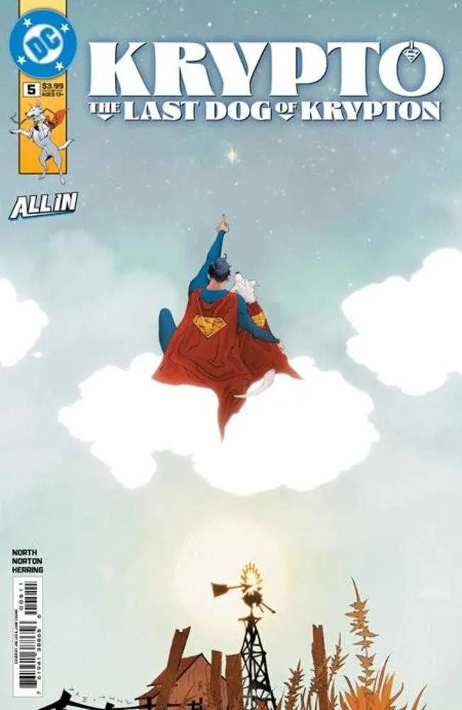 Krypto Le Dernier Chien de Krypton #5 (sur 5) Couverture A Jae Lee