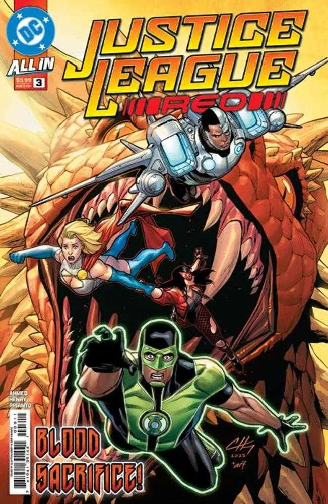 Justice League Red #3 (sur 6) Couverture A Clayton Henry