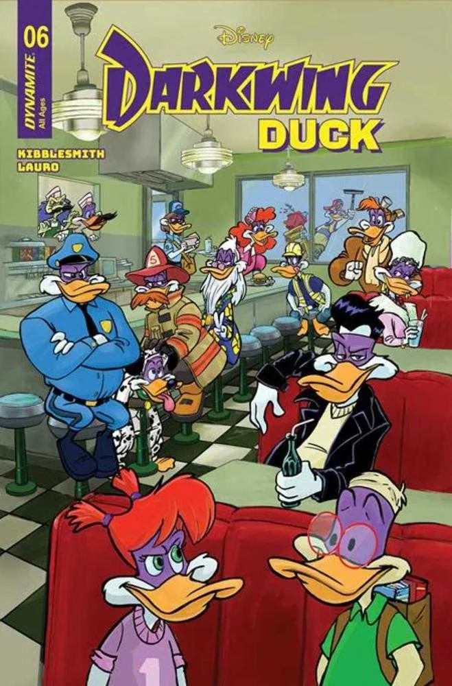 Darkwing Duck #6 Couverture Un peu de pierres