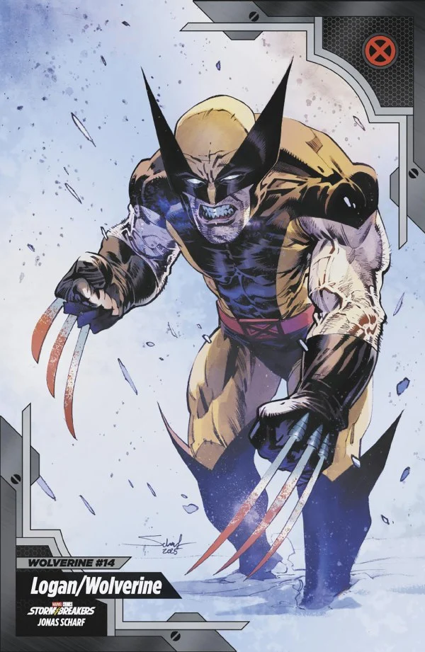 Wolverine #14 MARVEL Jonas Scharf X-Men Carte à collectionner 01/07/2026