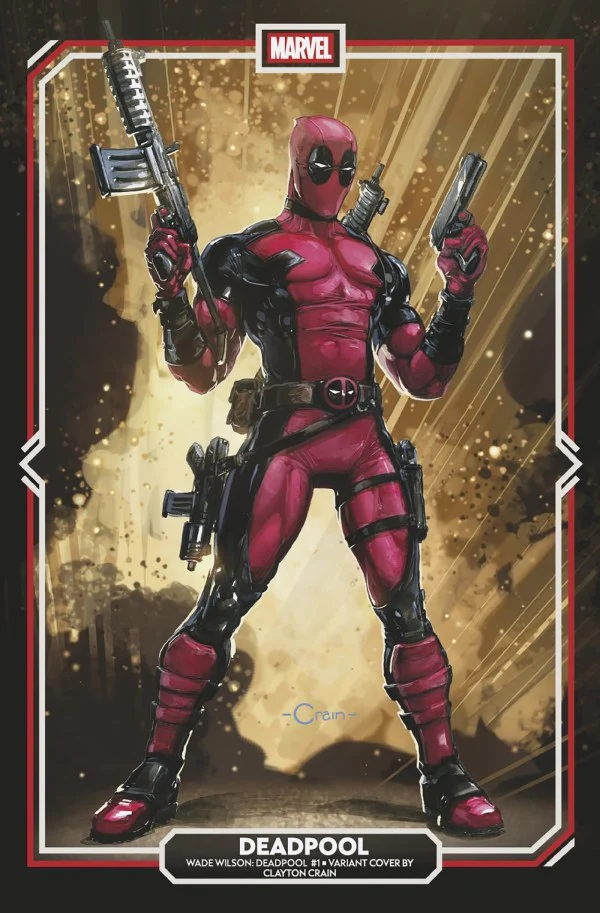 Wade Wilson Deadpool #1 MARVEL Clayton Crain 02/11/2026