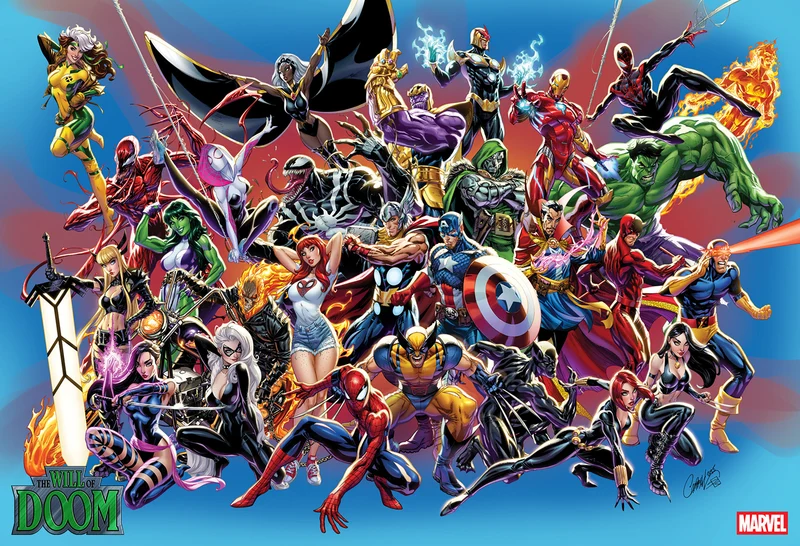 The Will Of Doom #1 MARVEL J. Scott Campbell Wraparound 24/12/2025