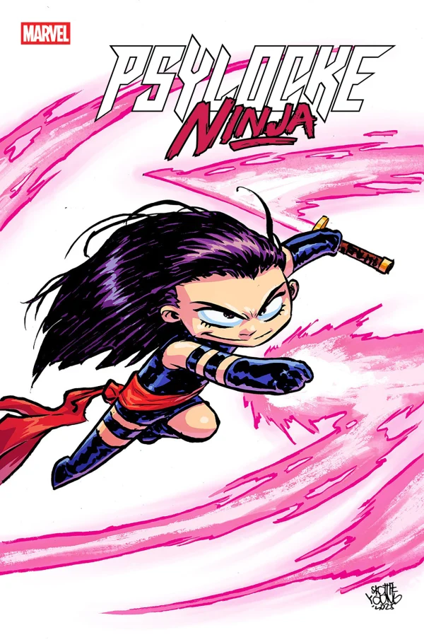 Psylocke Ninja #1 MARVEL Skottie Young 21/01/2026