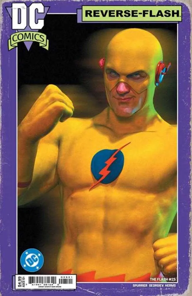 Flash #25 Couverture C Variante de stock cartonné Mark Spears
