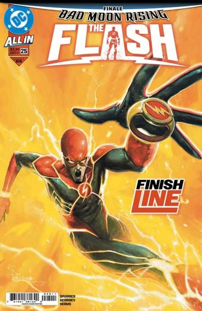 Flash #25 Couverture de Davide Paratore