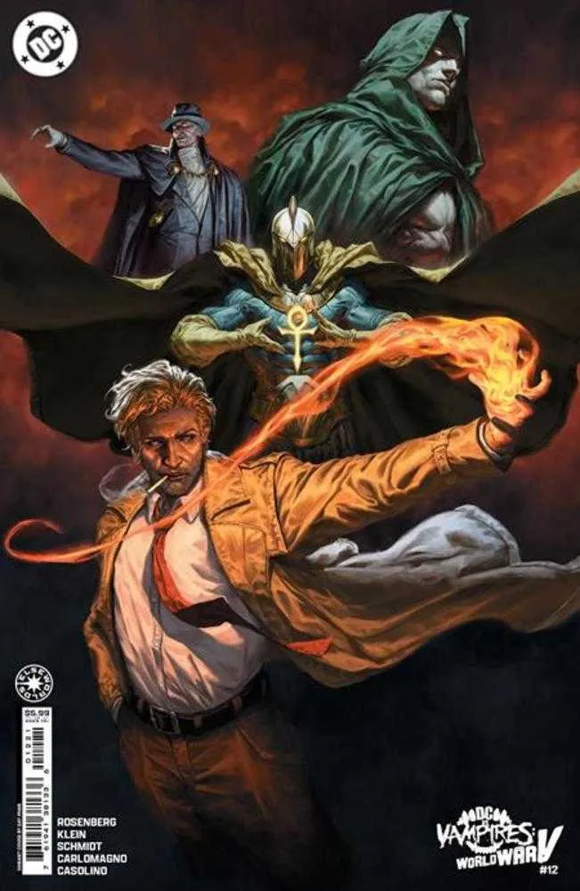 DC vs Vampires World War V #12 (sur 12) Couverture C Dat Phan Card Stock Variante