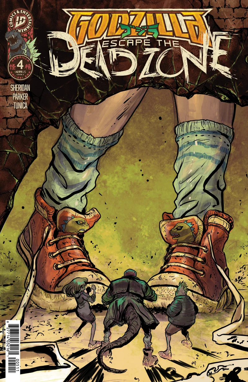 Godzilla Escape Deadzone [Kai Sei Era] #4 IDW A Tunique 12/11/2025