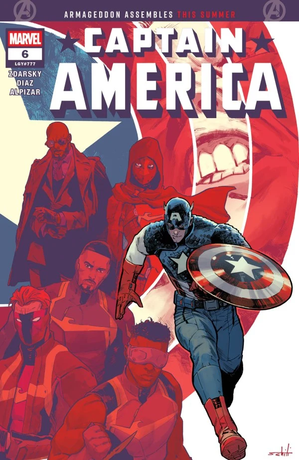 Captain America #6 MARVEL 01/21/2026
