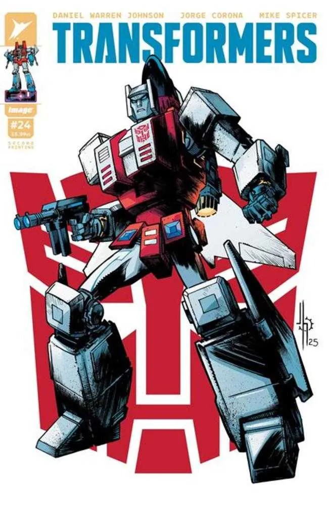 Transformers #24 2e impression IMAGE B Howard Autobot 29/10/2025