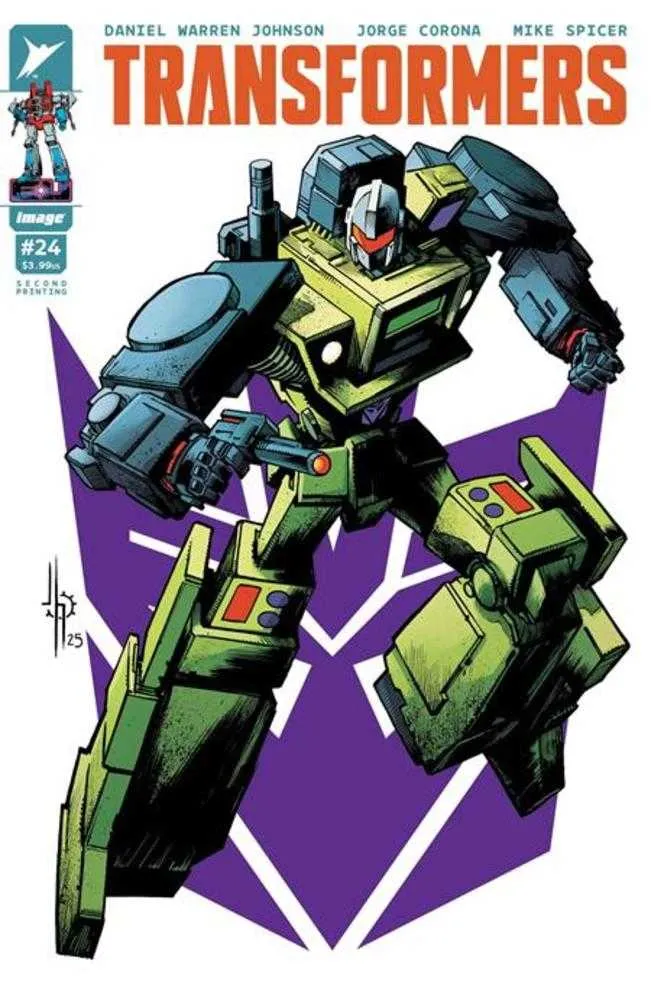 Transformers #24 2e impression IMAGE A Howard Decepticon 29/10/2025