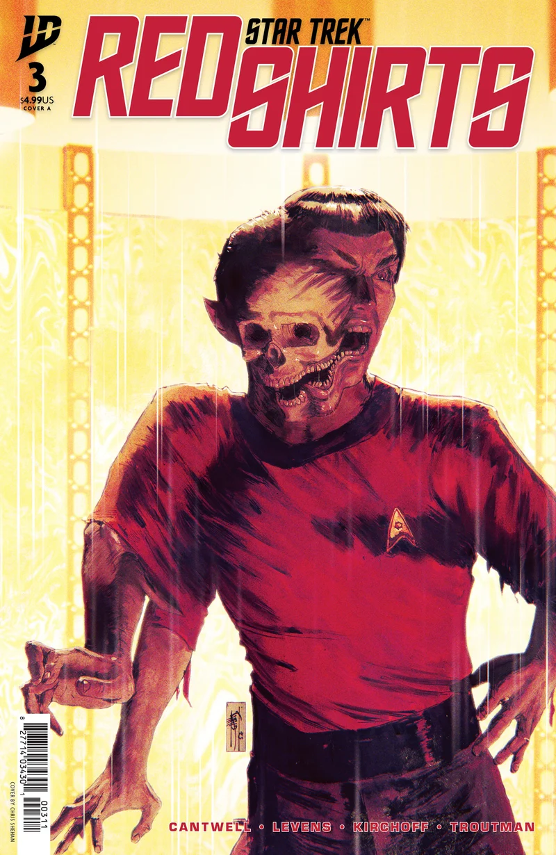 Star Trek : Chemises rouges n°3 Couverture A (Shehan)