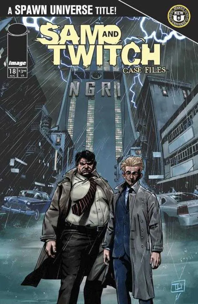 Spawn Sam et Twitch Case Files #18 Couverture A Thomas Nachlik