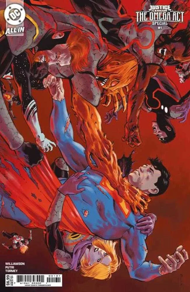Justice League The Omega Act Special #1 (One Shot) Couverture C Fernando Blanco Card Stock Variant (DC KO)