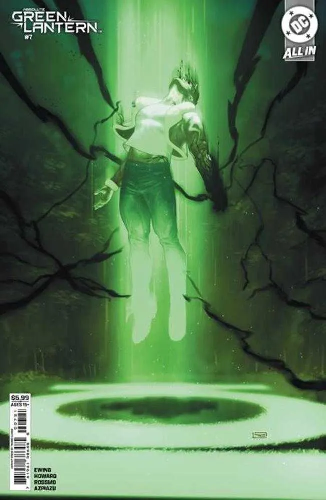 Carte Taurin Clarke Absolute Green Lantern #7 Couverture B Variante