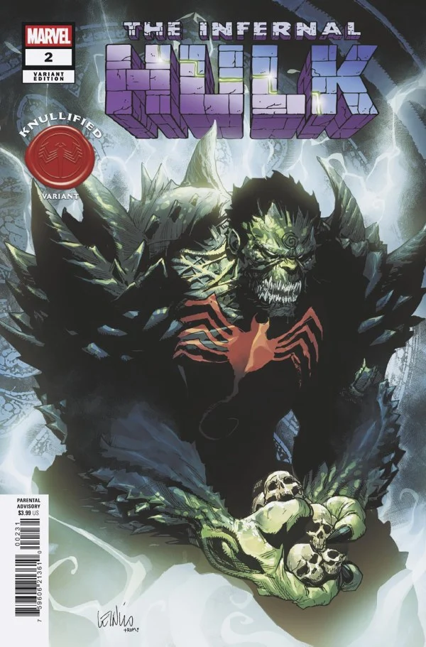 Infernal Hulk #2 MARVEL Leinil Yu Knullified 12/10/2025