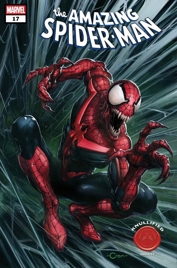 Amazing Spider-Man #17 MARVEL Clayton Crain Knullified 12/10/2025