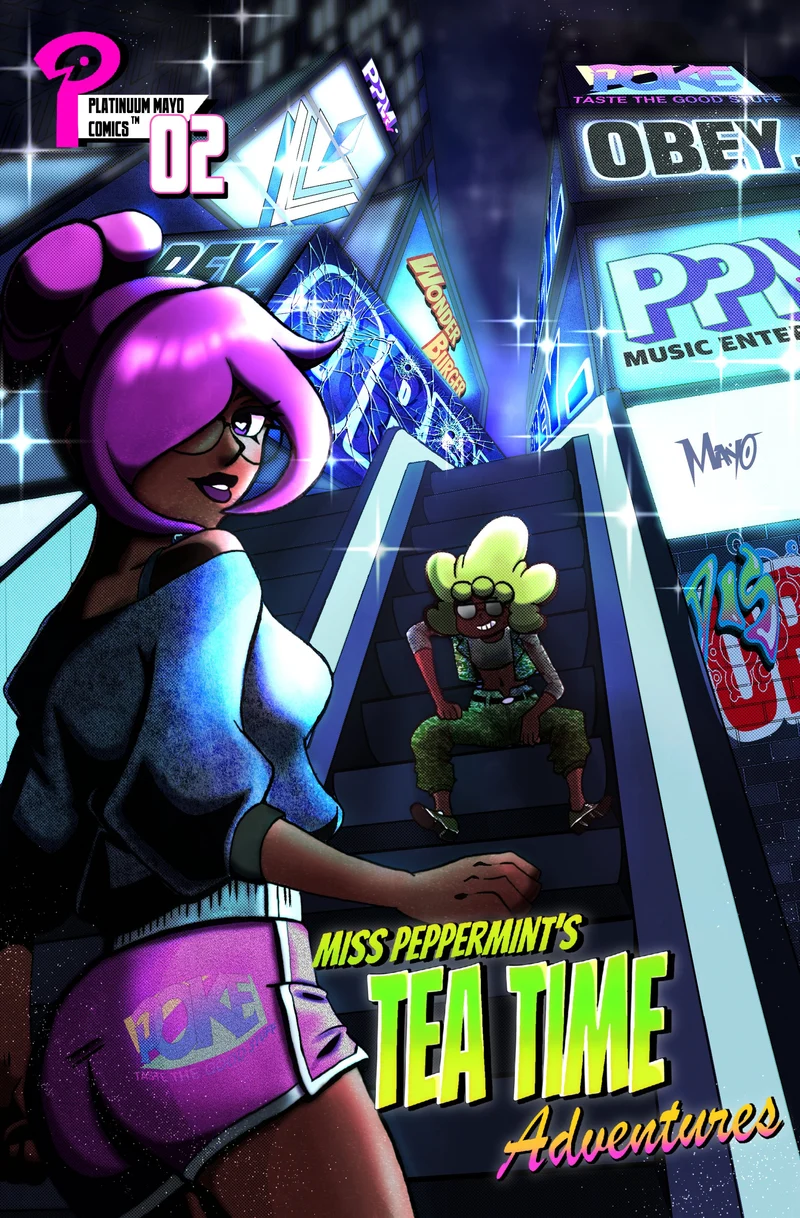 L'aventure du thé de Miss Peppermint #2 MAYO Il se passe beaucoup de choses