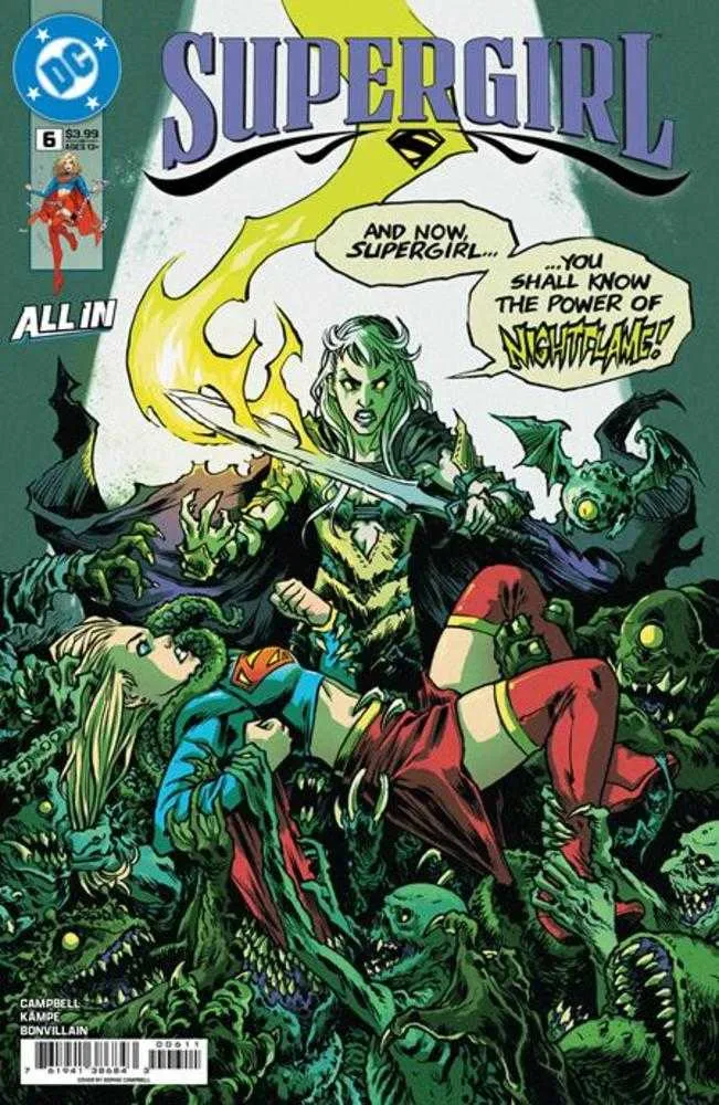 Couverture de Supergirl #6 A Sophie Campbell