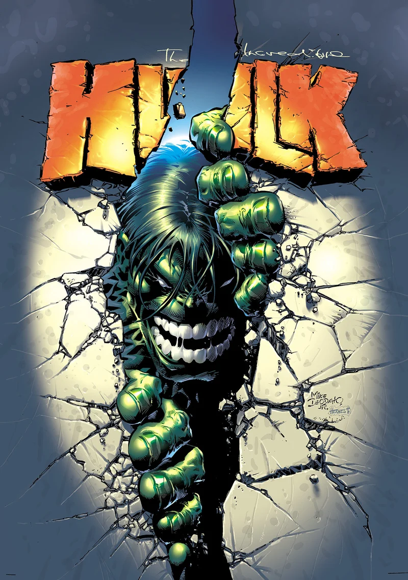 Couverture de l'Incroyable Hulk : Le Retour du Monstre (Mike Deodato Jr.) [Marché direct uniquement]
