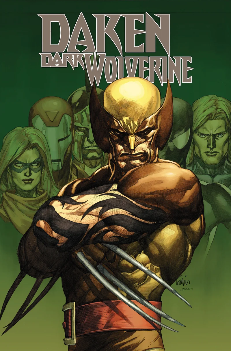 Couverture de Daken : Dark Wolverine Omnibus Leinil Yu