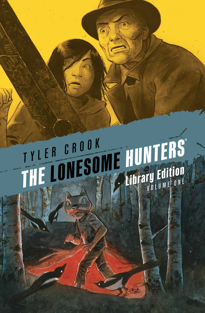 Lonesome Hunters, édition de bibliothèque, couverture rigide