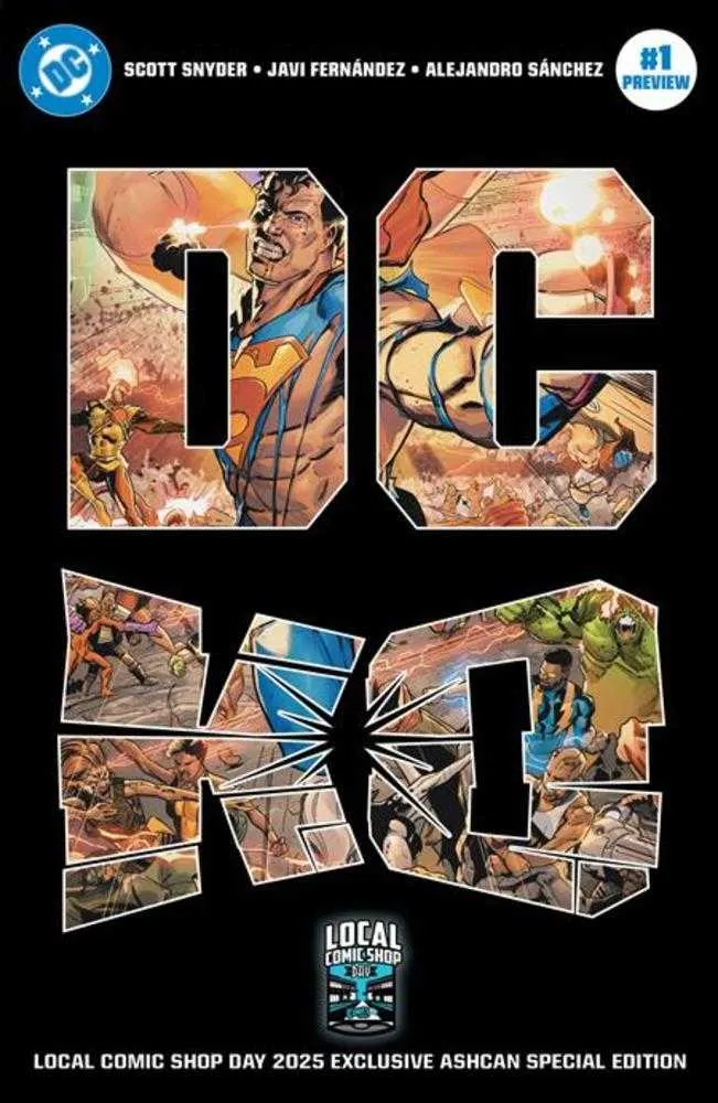 DC KO Ashcan #1 2025 LCSD Exclusif DC A Fernandez 24/09/2025