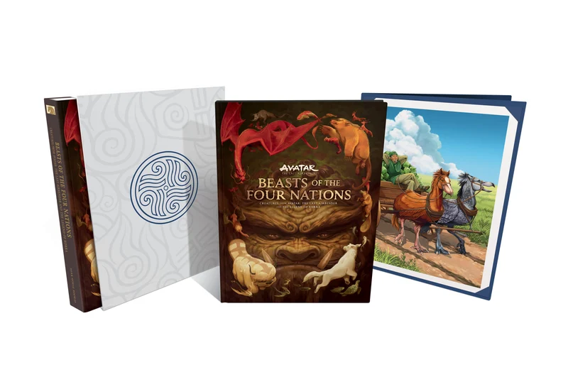Les Bêtes des Quatre Nations : Les Créatures d'Avatar : Le Dernier Maître de l'Air et la Légende de Korra (Édition Deluxe)