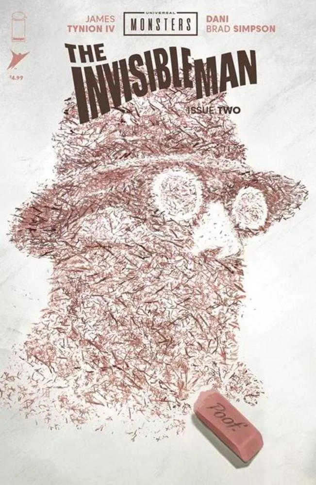 Universal Monsters The Invisible Man #2 (sur 4) Couverture B Variante Mike Del Mundo