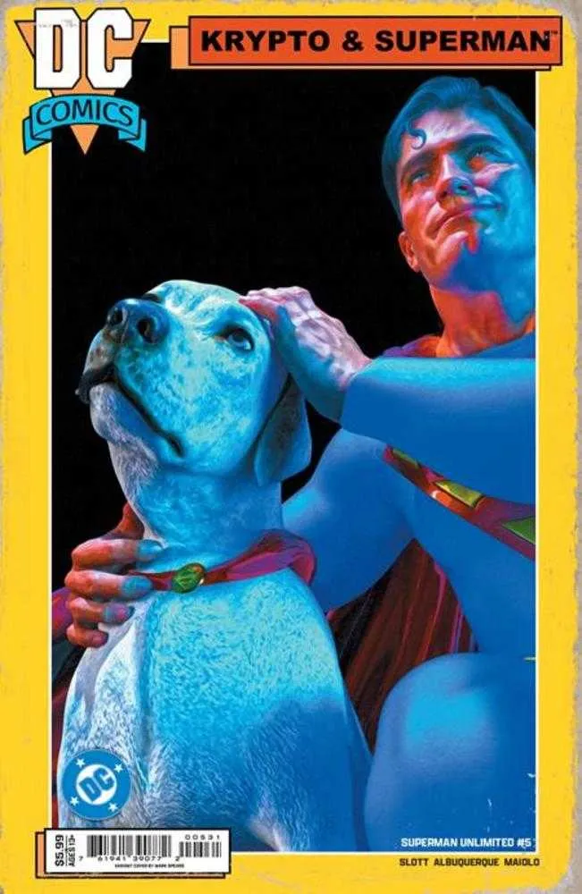 Superman Unlimited #5 Couverture C Mark Spears Variante en stock cartonné
