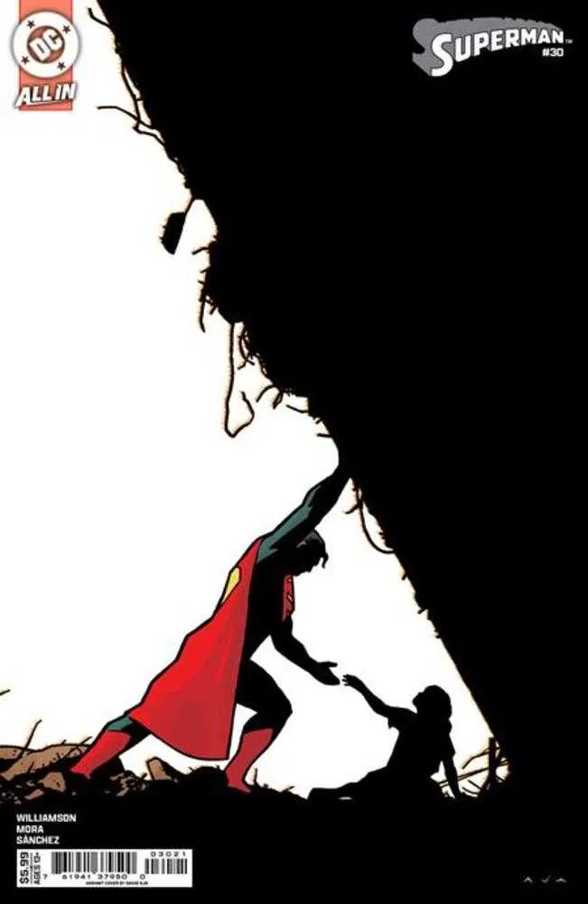 Superman #30 Couverture B David Aja Variante en papier cartonné