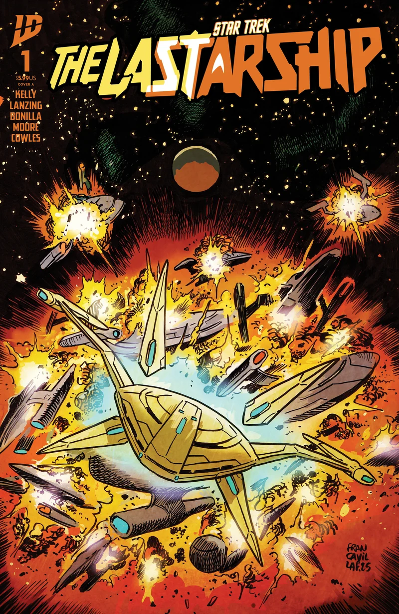 Star Trek : Le Dernier Vaisseau #1 Couverture A (Francavilla)