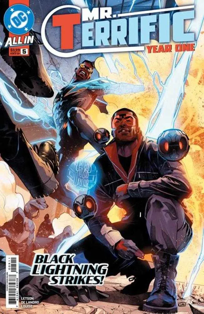 Mr Terrific Année Un #5 (sur 6) Couverture A Edwin Galmon