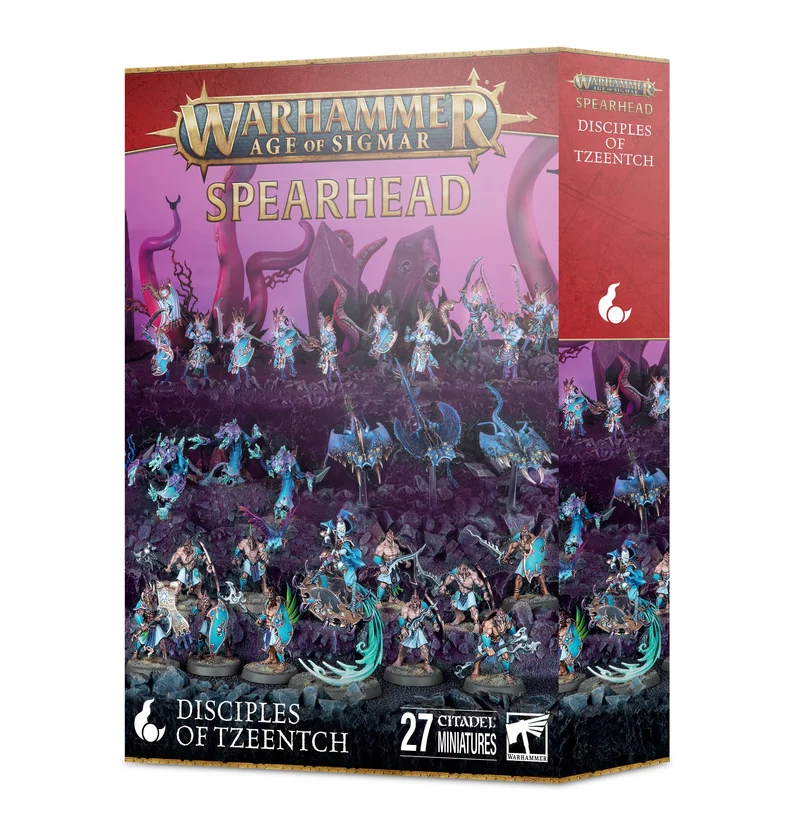 AOS SPEARHEAD : DISCIPLES DE TZEENTCH