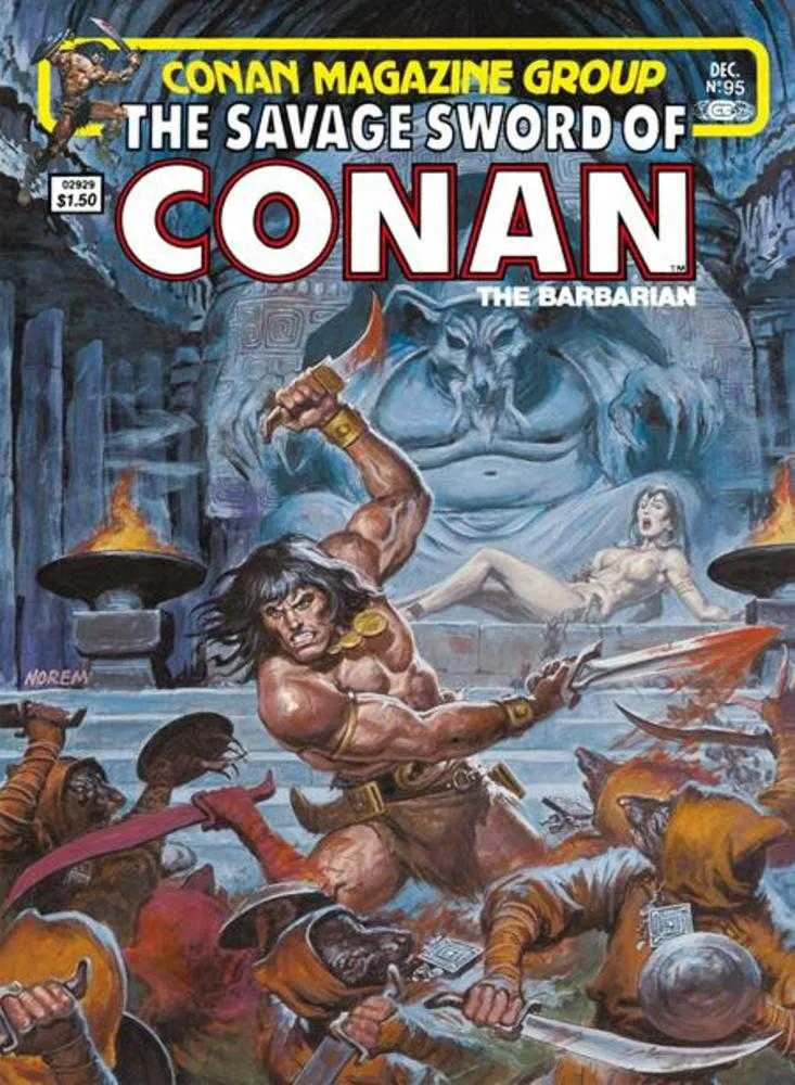 Savage Sword of Conan, la bande dessinée originale, tome 07, édition standard (adulte)