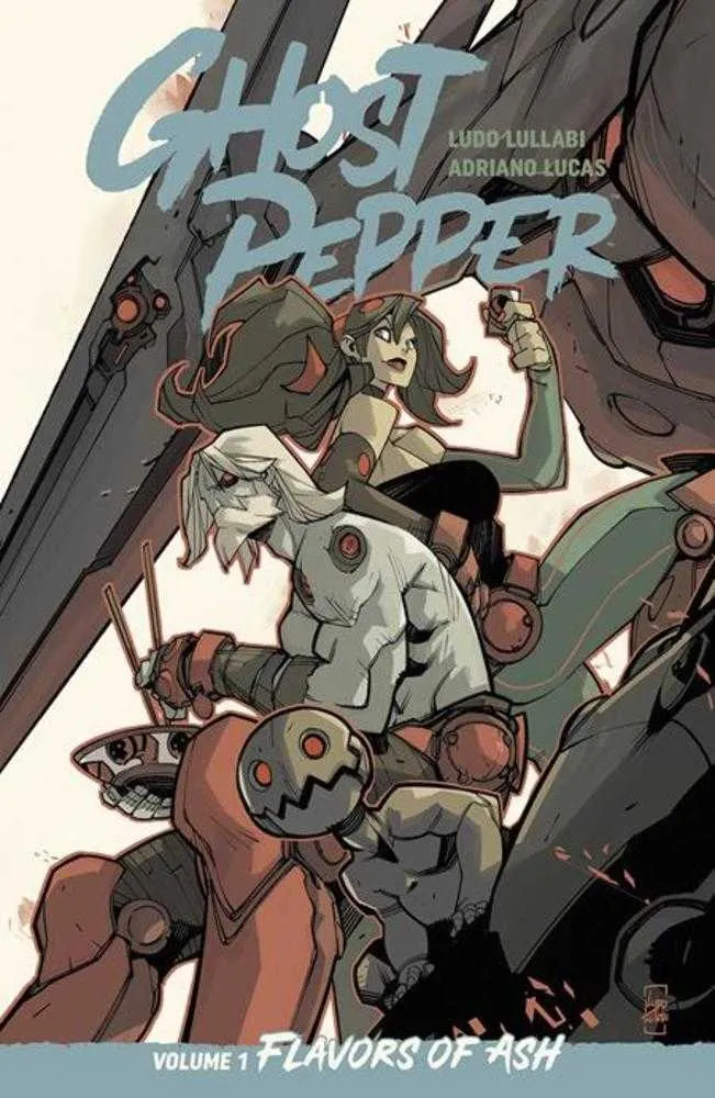 Ghost Pepper TPB Volume 1 Saveurs de Cendre Ludo Lullabi Couverture
