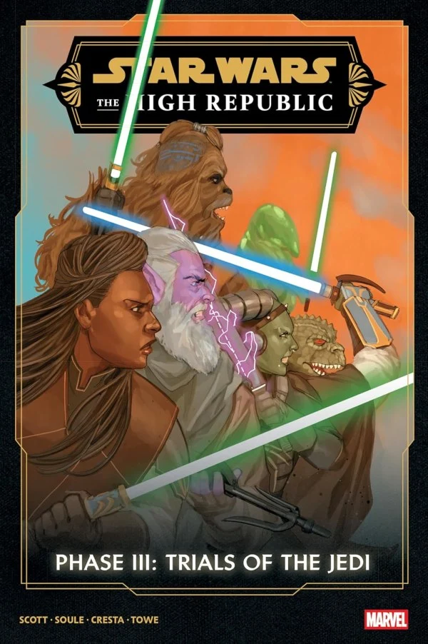 Couverture de Phil Noto de Star Wars : La Haute République Phase III : Les Épreuves des Jedi