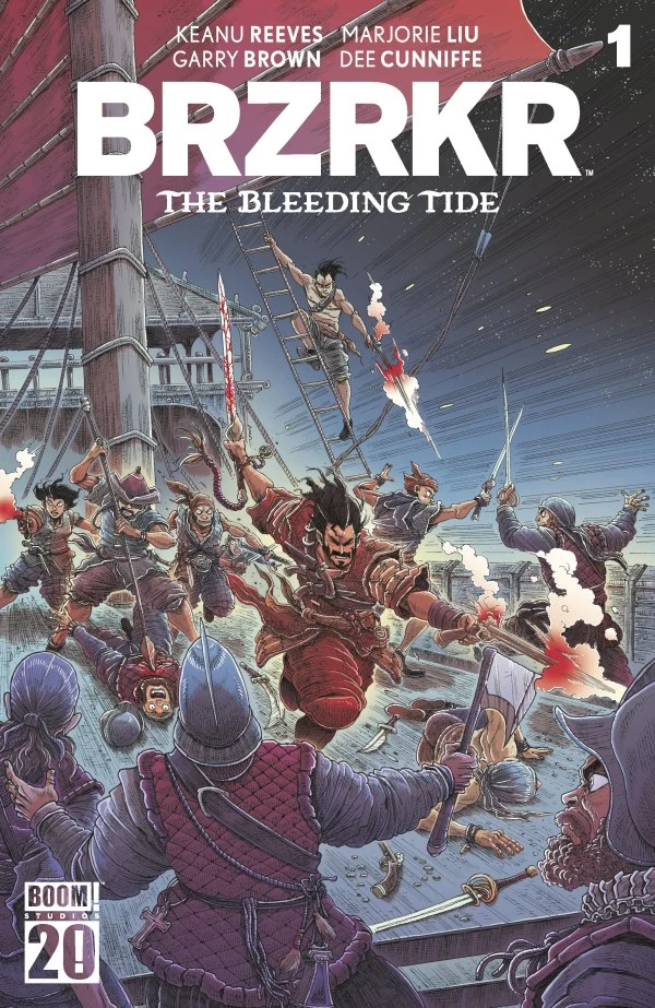 BRZRKR Bleeding Tide #1 BOOM K Foc Révélation Stokoe 26/11/2025