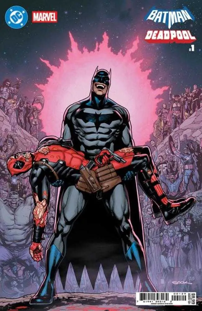 DC Marvel Batman Deadpool #1 R Sook Crisis On Infinite Earths 7 Hommage 19/11/2025