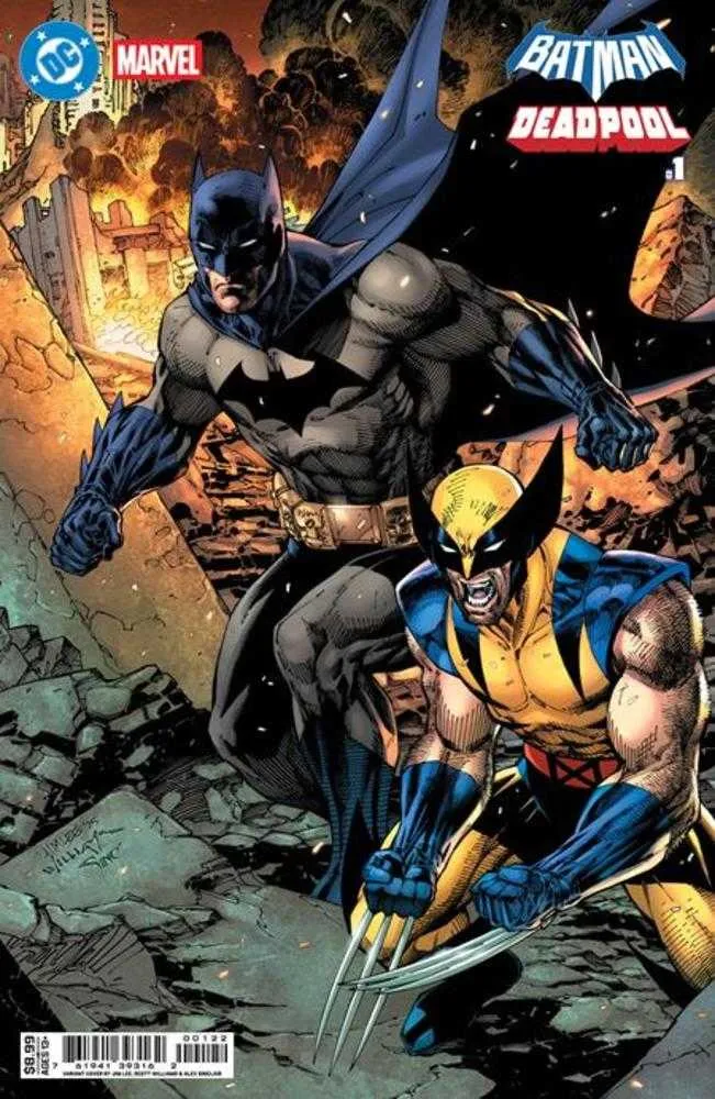 DC Marvel Batman Deadpool #1 K Lee Batman Wolverine 19/11/2025