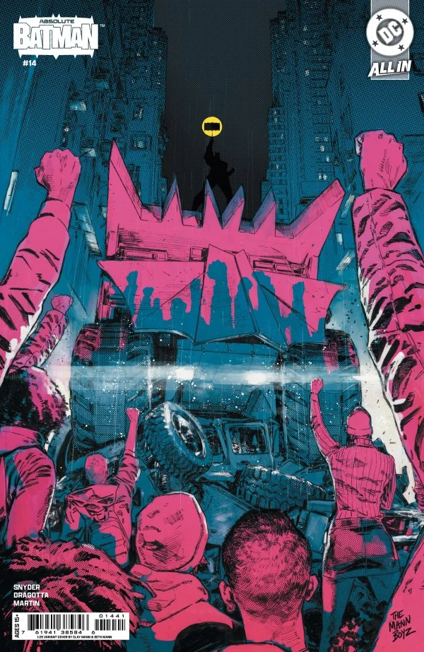 Absolute Batman #14 DC D 1:25 Clay Mann & Seth Mann 11/26/2025