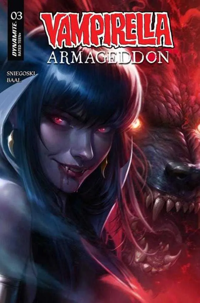 Vampirella Armageddon #3 Couverture de Franceso Mattina
