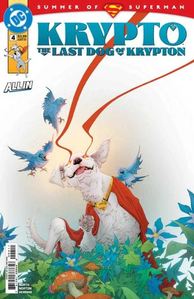 Krypto Le Dernier Chien de Krypton #4 (sur 5) Couverture A Jae Lee