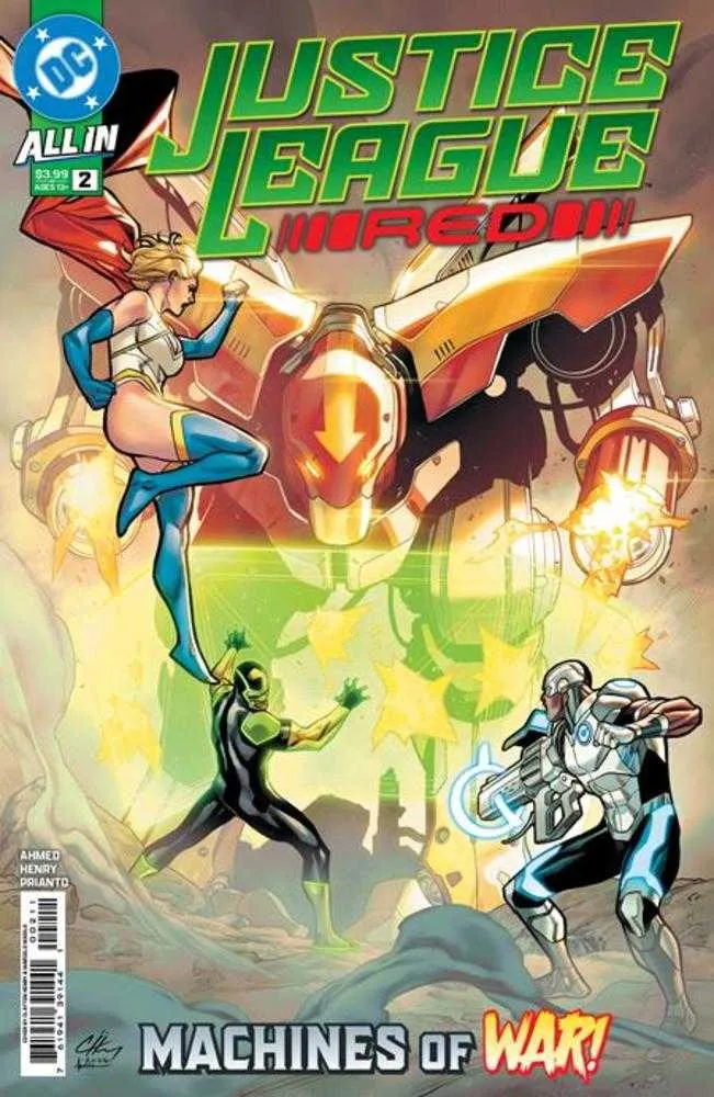 Justice League Red #2 (sur 6) Couverture A Clayton Henry