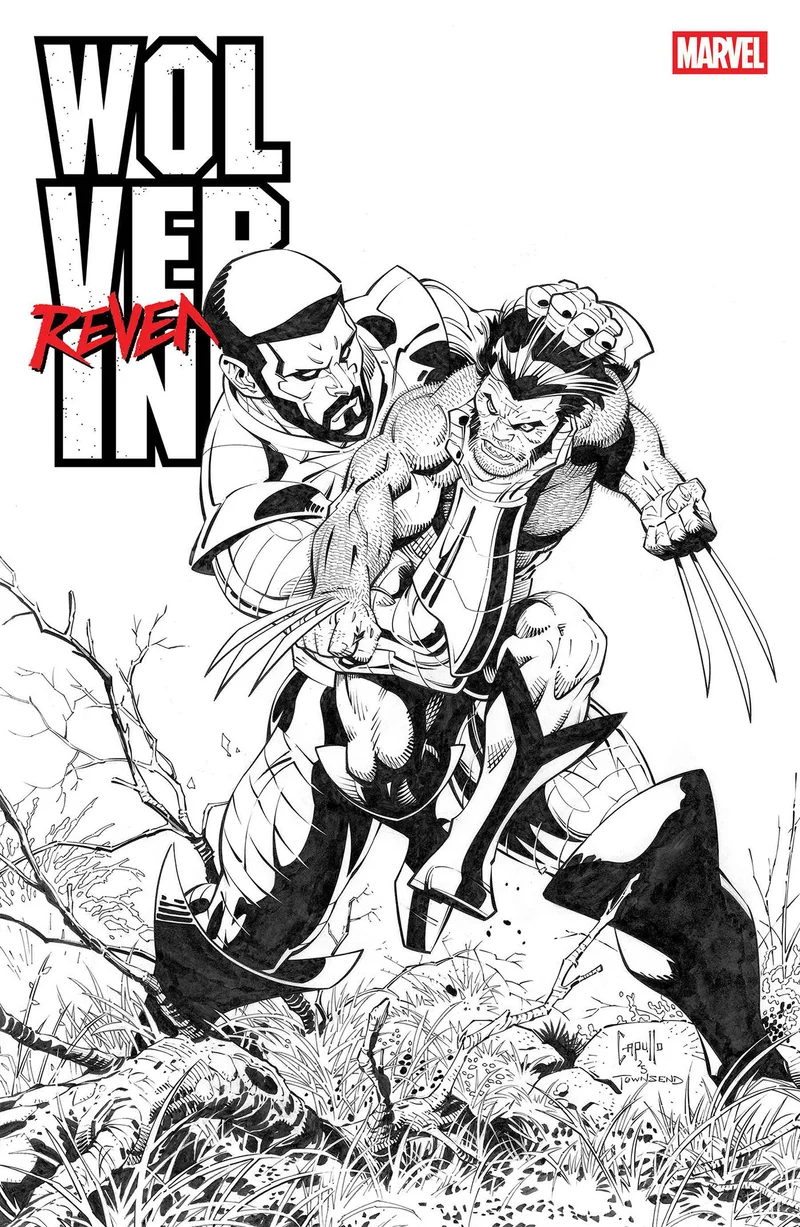 Wolverine : Revenge Red Band : Édition Raw Black & White #3 [Polybagged]