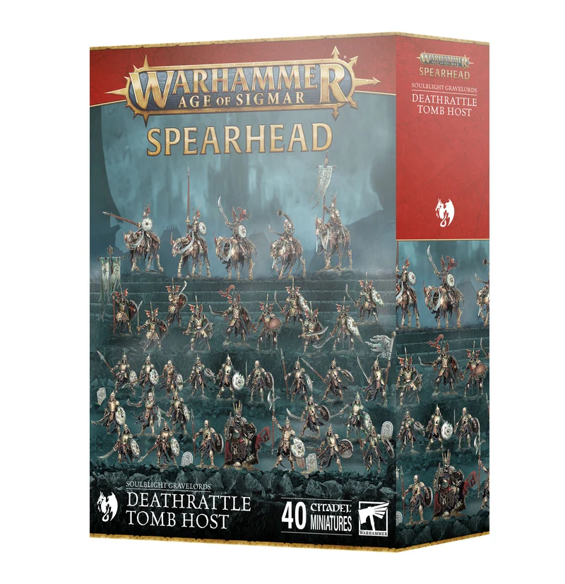 AOS SPEARHEAD : SOULBLIGHT GRAVELORDS – HÔTE DE LA TOMBEAU DE DEATHRATTLE